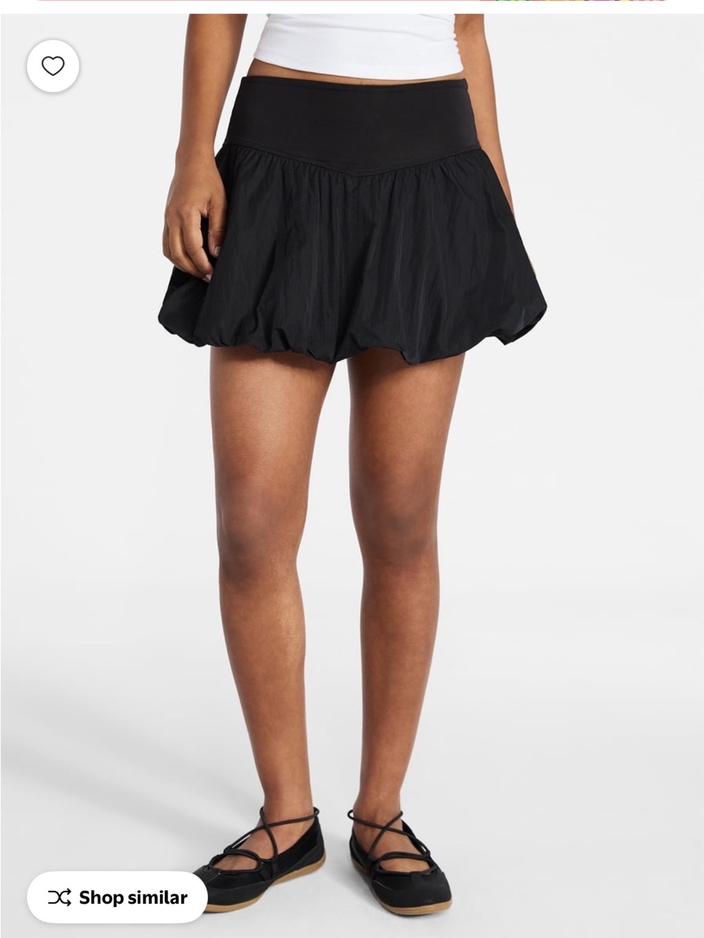 No Boundaries Black Bubble Hem Tennis Skort Size XL